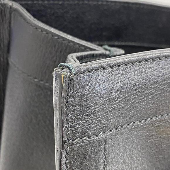 GUCCI Tote Bag Bamboo 002 115 0260 Leather Black Women's - Picture 6 of 10